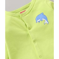 Babyhug Full Sleeves Printed Sleepsuit Pack Of 3 - Multicolor
