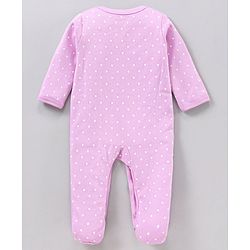 Babyhug Cotton Full Sleeves Sleepsuits Printed Pack of 3 - Pink Blue