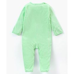 Babyhug Full Sleeves Footed Sleepsuits Strawberry Print Pack Of 3 - Red Pink