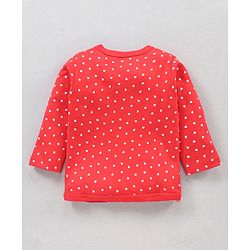 Babyhug Full Sleeves Vests Pack of 3 - Red Pink