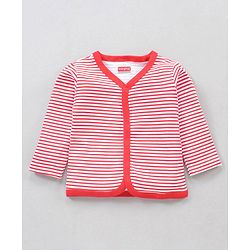 Babyhug Full Sleeves Vests Pack of 3 - Red Pink