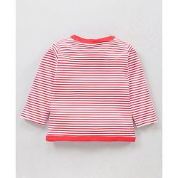 Babyhug Full Sleeves Vests Pack of 3 - Red Pink