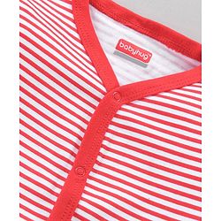 Babyhug Full Sleeves Vests Pack of 3 - Red Pink