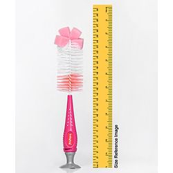 Babyhug 2 In 1 Bottle & Nipple Cleaning Brush - Blue