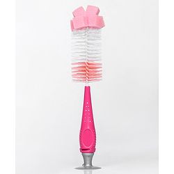 Babyhug 2 In 1 Bottle & Nipple Cleaning Brush - Blue