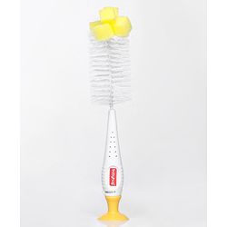 Babyhug 2 In 1 Bottle & Nipple Cleaning Brush - Blue