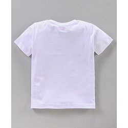 Babyhug Half Sleeves T-Shirts Boat Print Pack of 3 - Blue Orange White