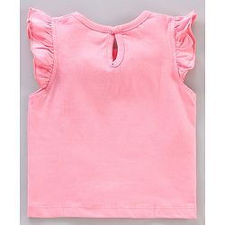Babyhug Short Frill Sleeves Tops Striped and Text Print Pack of 7 - Multicolor