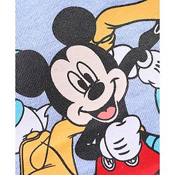Babyhug Half Sleeves T-Shirt Mickey & Friends Print - Blue