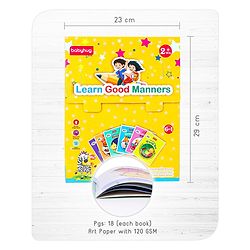 Babyhug Learn Good Manners Book Pack Of 6 - English