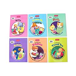 Babyhug Learn Good Manners Book Pack Of 6 - English