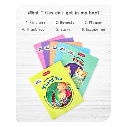 Babyhug Learn Good Manners Book Pack Of 6 - English