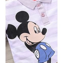 Babyhug Half Sleeve Printed T-Shirt and Knee Length Bottomwear - Multicolor