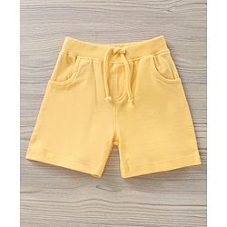 Babyhug Sleeveless Tee & Shorts Set Placement Print- Multicolor