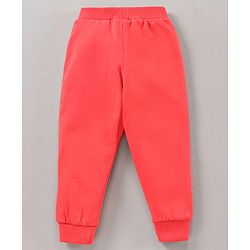 Babyhug Full Length Lounge Pant Penguin Print Pack of 2 - Blue Red