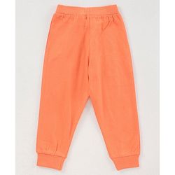 Babyhug Full Length Lounge Pant Animal Print Pack of 2 - Orange Green