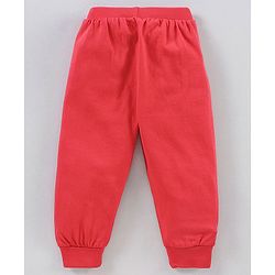 Babyhug Full Length Lounge Pants Boat Print Pack of 2 - Grey Red