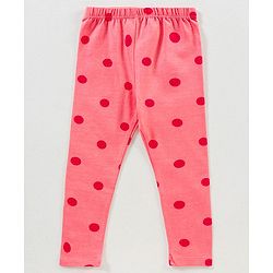 Babyhug Full Length Knit Lycra with Stretch Leggings Printed Pack of 3 - Multicolour