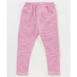 Babyhug Full Length Knit Lycra with Stretch Leggings Printed Pack of 3 - Multicolour