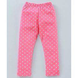 Babyhug Full Length Knit Lycra With Stretch Leggings Floral Print Pack of 3 - Multicolor - 6-9m Multi Color