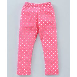 Babyhug Full Length Knit Lycra With Stretch Leggings Floral Print Pack of 3 - Multicolor - 6-9m Multi Color