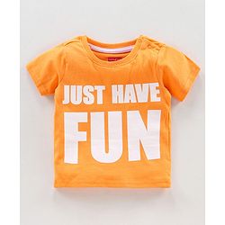Babyhug Half Sleeves T-Shirts Multi Print Pack of 7 - Multicolor