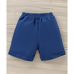 Babyhug Sleeveless Tee & Short Adventure Print - Blue