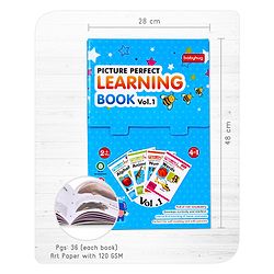 Babyhug Big Picture Early Learning Books Pack Of 4 - English
