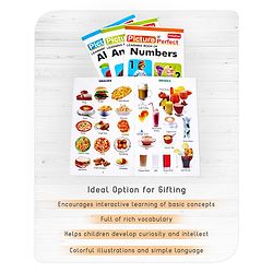 Babyhug Big Picture Early Learning Books Pack Of 4 - English