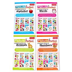Babyhug Big Picture Early Learning Books Pack Of 4 - English