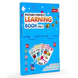 Babyhug Big Picture Early Learning Books Pack Of 4 - English