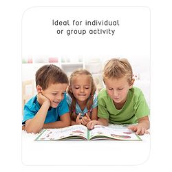Babyhug Big Picture Early Learning Activity Books Pack Of 4 - English