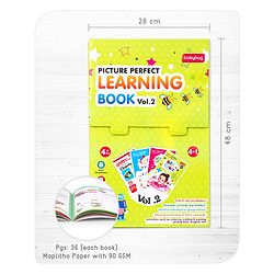Babyhug Big Picture Early Learning Activity Books Pack Of 4 - English