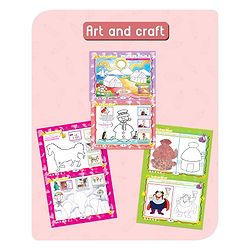 Babyhug Big Picture Early Learning Activity Books Pack Of 4 - English