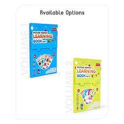 Babyhug Big Picture Early Learning Activity Books Pack Of 4 - English