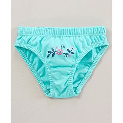 Babyhug Cotton Panties Floral Printed Pack of 5 - Multicolour