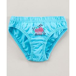 Babyhug Cotton Panties Floral Printed Pack of 5 - Multicolour