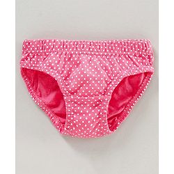 Babyhug 100% Cotton Panties Printed Pack of 3 - Multicolor