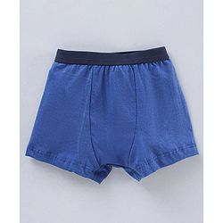 Babyhug Briefs Spacecraft Print Pack of 3 - Royal Blue Yellow White
