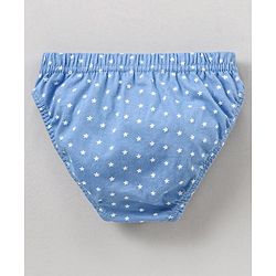 Babyhug 100% Cotton Knitted Briefs All Over Printed Pack of 5 - Multicolour