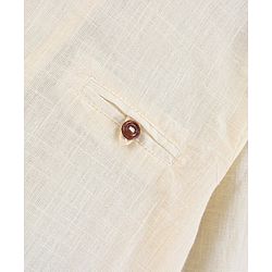 Babyhug Full Sleeves Kurta Dhoti Set Solid - Off White