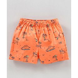 Babyhug Woven Boxers All Over Print Pack of 3 - Multicolor