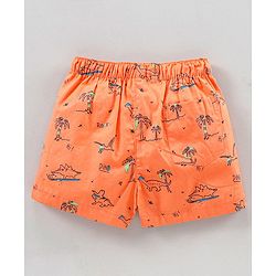 Babyhug Woven Boxers All Over Print Pack of 3 - Multicolor