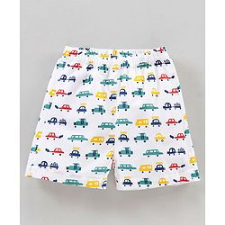 Babyhug Woven Boxers All Over Print Pack of 3 - Multicolor
