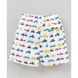 Babyhug Woven Boxers All Over Print Pack of 3 - Multicolor