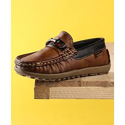 Cute Walk by Babyhug Slip On Formal & Party Wear Casual Shoes - Brown