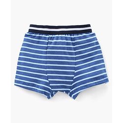 Babyhug Stripe Briefs Pack of 3 - Yellow Red Royal Blue