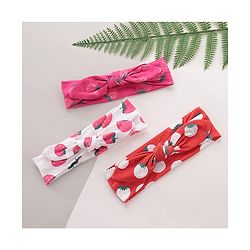 Babyhug Headbands Pack Of 3 - Multicolour