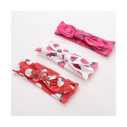 Babyhug Headbands Pack Of 3 - Multicolour