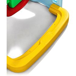 Babyhug 3 in 1 Swing and Slide with Basket Ball Hoop - Blue & Yellow